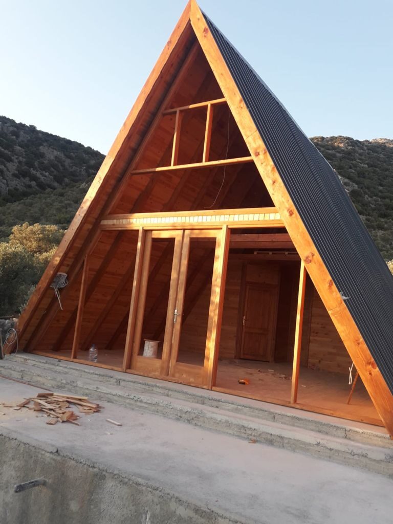 A-frame ev yapımı